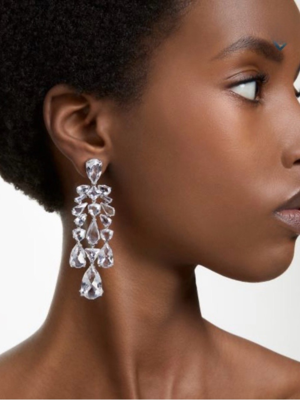BRAND NEW Swarovski Crystal Mesmera Chadelier Clip-On Earrings